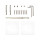 Դռան բռնակ Code Deco Slim H-30153-A-NISM 34155 Մատվի (ԿՈԴ 13261)