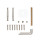 Ֆիկսատոր Code Deco Slim WC-3021-BLM 34166 Սև (ԿՈԴ 13292)