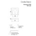 Ներդիր գլանային Code Deco Slim DP-C-30-GRF 31653 Գրաֆիտ (ԿՈԴ 13305)