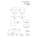 Ֆիկսատոր Code Deco Slim WC-3016-WM 31658 Սպիտակ (ԿՈԴ 13310)