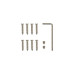 Ներդիր գլանային Code Deco Slim DP-C-30-WM 31652 Սպիտակ (ԿՈԴ 13311)
