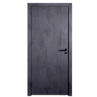 Դուռ Легенд дверное полотно ДГ 800x2000մմ бетон антрацит PVC (Дифорд) (ԿՈԴ 13439)