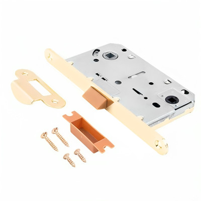 Դռան փական ֆիքսացիայով Code Deco 5300-P-WC-G 31301 Փայլուն ոսկի (ԿՈԴ 13591)