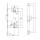 Դռան փական ֆիքսացիայով, մագնիսական Code Deco 5300-MC-WC-GRF 31295 Գրաֆիտ (ԿՈԴ 13624)