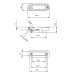 Դռան փական ֆիքսացիայով, մագնիսական Code Deco 5300-MC-WC-NIS 31293 Մատվի (ԿՈԴ 13623)