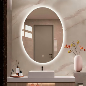 Հայելի Led լուսավորմամբ, Օվալ 500x700 մմ (ԿՈԴ 15933)