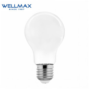 LED լամպ Wellmax FILAMENT E27-12W-4000K A60 Milky (ԿՈԴ 14707)