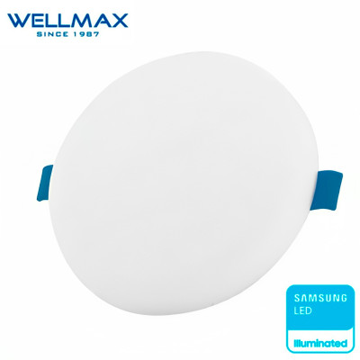 LED պլաֆոն Wellmax կլոր wefit 14W 6500K ներկառուցվող (ԿՈԴ 14769)