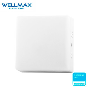LED պլաֆոն Wellmax քառակուսի wefit 18W 4000K արտաքին (ԿՈԴ 14794)