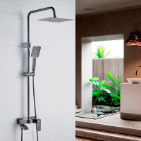 Ցնցուղի հավաքածու LEDEME L2478D Գրաֆիտ (ԿՈԴ 14575) Ցնցուղի հավաքածու LEDEME L2478D Գրաֆիտ (ԿՈԴ 14575)