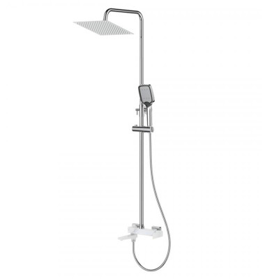 Ցնցուղի հավաքածու LEDEME RL2473W Սպիտակ-քրոմ (ԿՈԴ 14579)