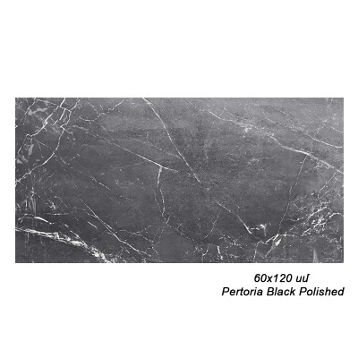 Հատակի սալիկ IR 60x120սմ Pertoria Black Polished 06364 (ԿՈԴ 14955)