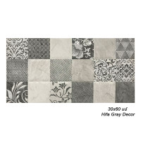 Սալիկ պատի MS 30x60 սմ Hifa Gray Decor 67732 (ԿՈԴ 14802)