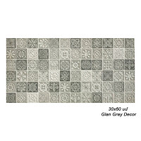 Սալիկ պատի MS 30x60 սմ Glan Gray Decor 67737 (ԿՈԴ 14826)