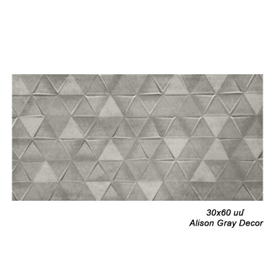 Սալիկ պատի MS 30x60 սմ Alison Gray Decor 67672 (ԿՈԴ 14829)