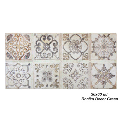 Սալիկ պատի NC 30x60 սմ Ronika Decor Green 66717 (ԿՈԴ 14836)