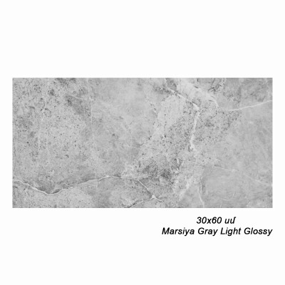 Սալիկ պատի SI 30x60 սմ Marsiya Gray Light Glossy 67712 (ԿՈԴ 14843)