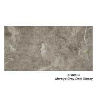 Սալիկ պատի SI 30x60 սմ Marsiya Gray Dark Glossy 67713 (ԿՈԴ 14844)