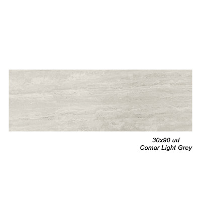 Սալիկ պատի 30x90սմ Comar Light Grey Matt 84268 (ԿՈԴ 14875)