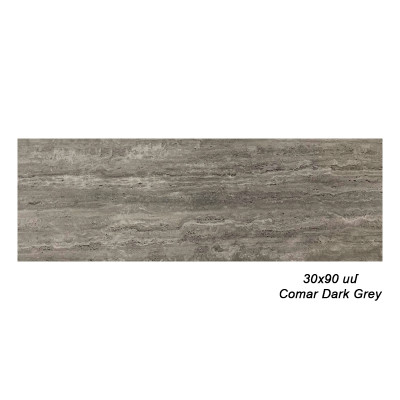 Սալիկ պատի 30x90սմ Comar Dark Grey Matt 84269 (ԿՈԴ 14876)