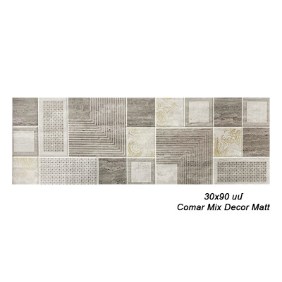 Սալիկ պատի 30x90սմ Comar Mix Decor Matt 84270 (ԿՈԴ 14877)