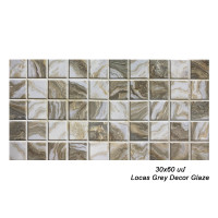 Սալիկ պատի 30x60 սմ Locas Grey Decor Glaze 63684 (ԿՈԴ 14900)