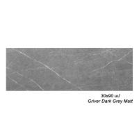 Սալիկ պատի 30x90 սմ Griver Dark Grey Matt 84266 (ԿՈԴ 14909) 