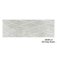 Սալիկ պատի SI 30x90 սմ Elit Gray Rustic 67279 (ԿՈԴ 14923)