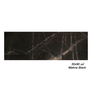 Սալիկ պատի SI 30x90 սմ Matina Black 66247 (ԿՈԴ 14929)