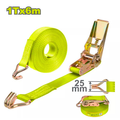 Ձգիչ գոտի ճռիկով 1 տոննա 6մx25մմ DYLLU DTRT13106 (ԿՈԴ 15330)