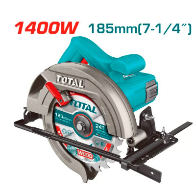 Ցիրկուլ սղոց 1400W TOTAL TS11418526 (ԿՈԴ 15615)