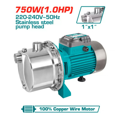 Ջրի պոմպ 750W 40մ 55լ/ր TOTAL TWPS375062 (ԿՈԴ 15795)