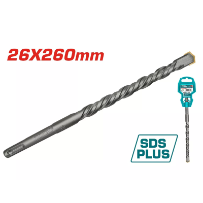 Հորատիչի գայլիկոն SDS Plus 26x260մմ TOTAL TAC312603 (ԿՈԴ 14433)