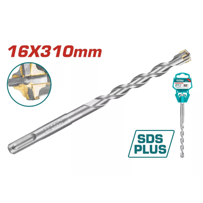 Հորատիչի գայլիկոն SDS Plus 16x310մմ TOTAL TAC311604C (ԿՈԴ 14438)