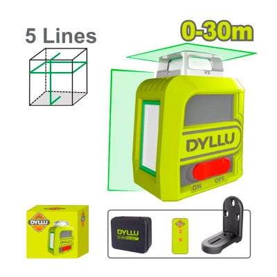 Ինքնահարթեցվող գծային լազեր (կանաչ) 0-30 մ DYLLU DTLE2M05 (ԿՈԴ 16172)