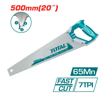 Սղոց փայտի TOTAL THT55206 500մմ (ԿՈԴ 15003)