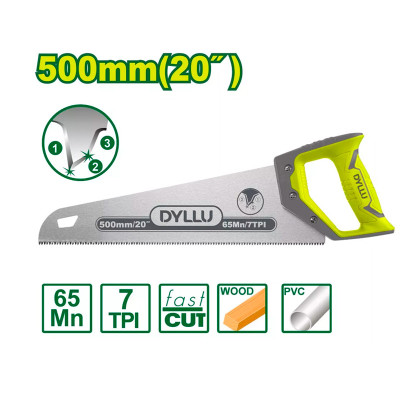 Ձեռքի սղոց DYLLU DTHW8G20 500մմ (ԿՈԴ 15015)