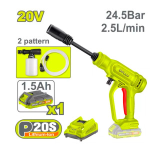 Բարձր ճնշման լվացող սարք մարտկոցային 20Վ 24․5 բար DYLLU DTQX01202 (ԿՈԴ 15030)