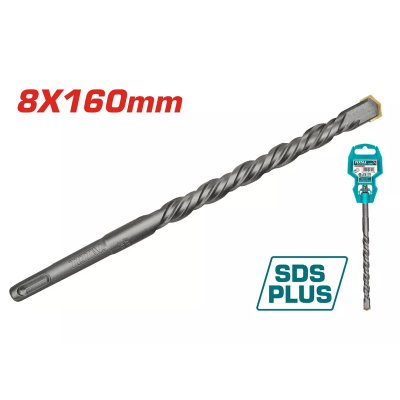 Հորատիչի գայլիկոն SDS Plus 8x160մմ TOTAL TAC310802 (ԿՈԴ 14260)