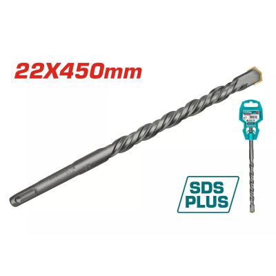 Հորատիչի գայլիկոն 22x450մմ SDS Plus TOTAL TAC312205 (ԿՈԴ 14281)