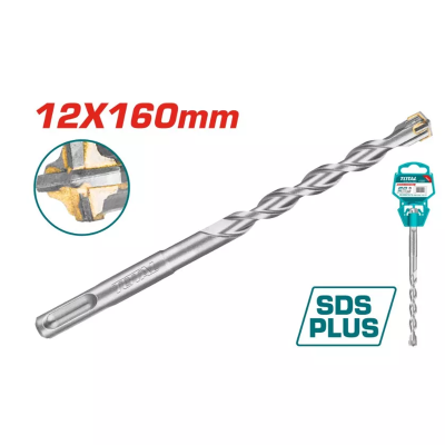 Հորատիչի գայլիկոն SDS Plus 12x160մմ TOTAL TAC311202C (ԿՈԴ 14284)
