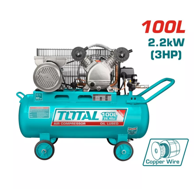 Կոմպրեսոր 100լ TOTAL TC2301006 2200Վտ (ԿՈԴ 13980)