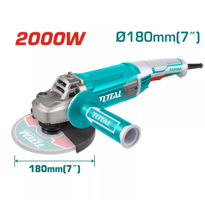 Անկյունային հղկող մեքենա (Բալգարկա) 180մմ 2000Վտ TOTAL TG12018026 (ԿՈԴ 13886)