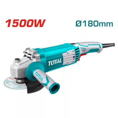 Անկյունային հղկող մեքենա (Բալգարկա) 180մմ 1500Վտ TOTAL TG11518026 (ԿՈԴ 13901)