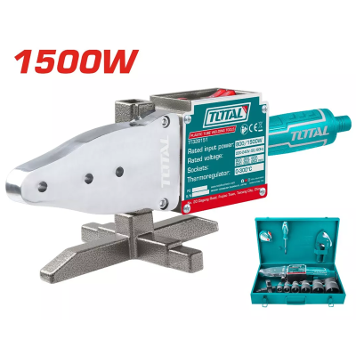 Էլեկտրական զոդիչ պլաստիկ խողովակների TOTAL TT328151 800-1500Վտ (ԿՈԴ 13950) Էլեկտրական զոդիչ պլաստիկ խողովակների TOTAL TT328151 800-1500Վտ (ԿՈԴ 13950)