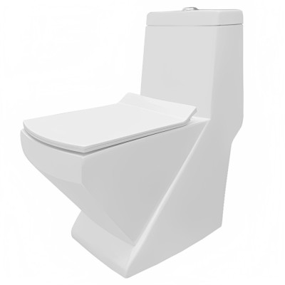 Զուգարանակոնք Febia 104, 304x640x740 մմ Սպիտակ (ԿՈԴ 15865)
