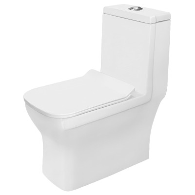 Զուգարանակոնք Wolf 151, 340x630x750 մմ Սպիտակ (ԿՈԴ 15876)