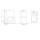 Զուգարանակոնք Letop LT-2149A-R, 370x605x820 մմ Սպիտակ (կրկնակի հոսքային մեխանիզմ) (ԿՈԴ 13429)
