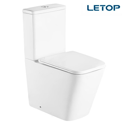 Զուգարանակոնք Letop LT-2175A-UQ Rimless, 365x610x825 մմ Սպիտակ (կրկնակի հոսքային մեխանիզմ) (ԿՈԴ 13458)