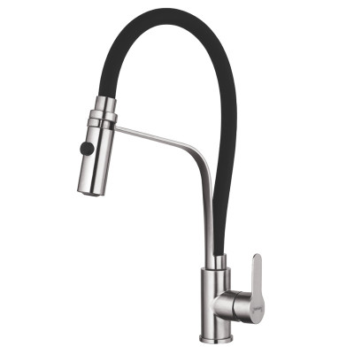 Խոհանոցի ծորակ ճկվող HANSEN HN55043-GC Սև/մատվի (ԿՈԴ 15236) Խոհանոցի ծորակ ճկվող HANSEN HN55043-GC Սև/մատվի (ԿՈԴ 15236)